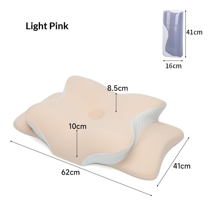 Ergonomic Memory Foam Support Pillow