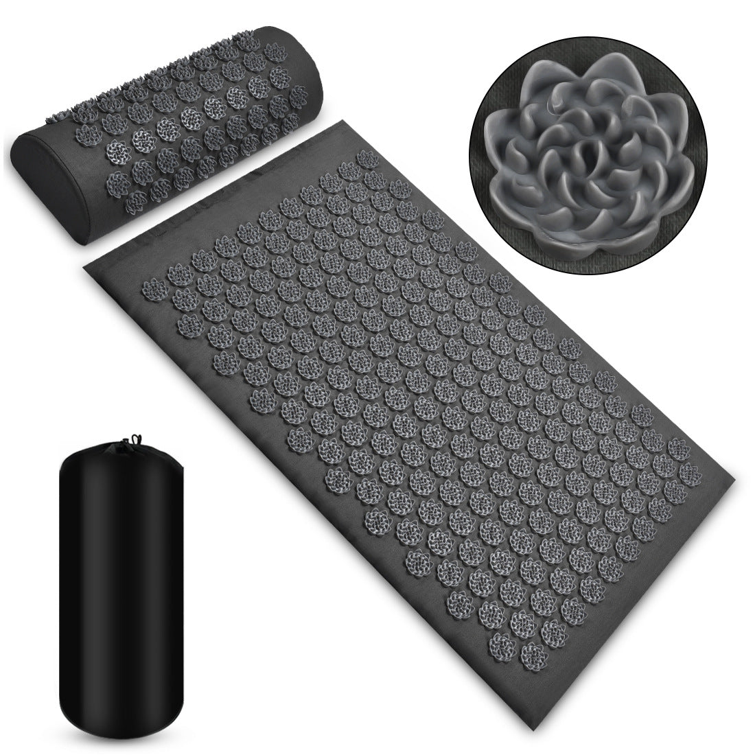 Premium Acupressure Mat & Pillow Set