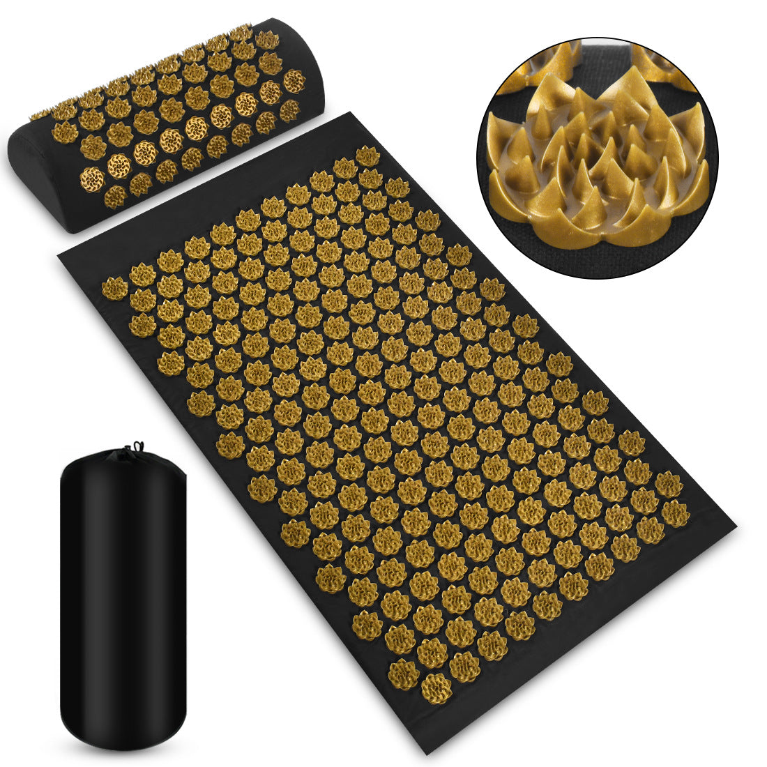 Premium Acupressure Mat & Pillow Set