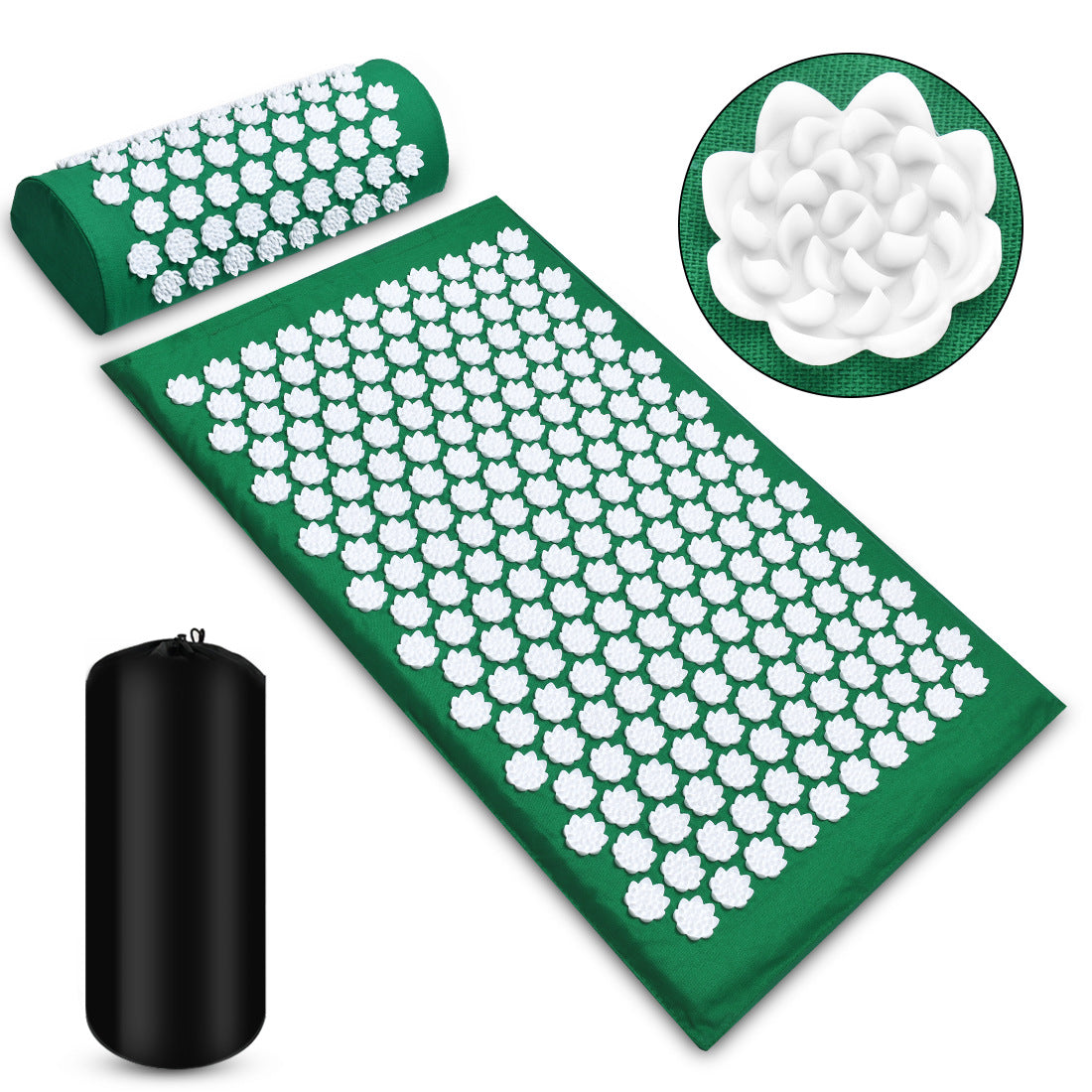 Premium Acupressure Mat & Pillow Set