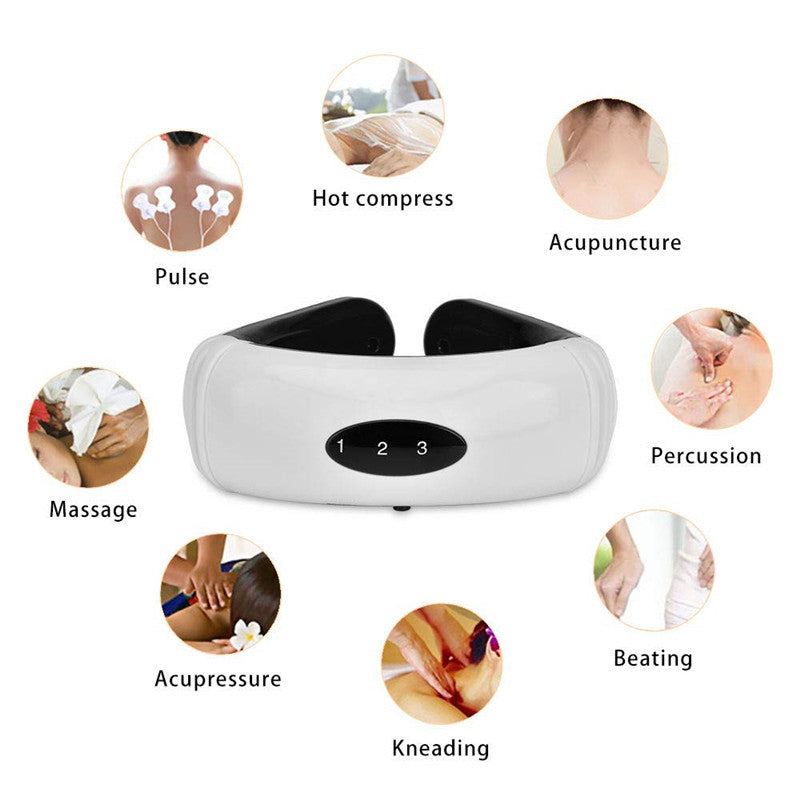Deep Relief Neck & Shoulder Massager for Daily Comfort