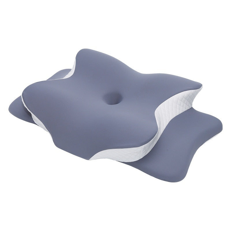 Memory Foam Cervical Support Slow-rebound Contoured Pillow